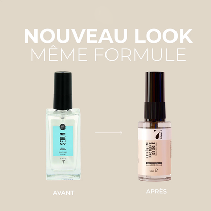 Silk protein serum